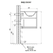 Раковина Тина 1000 белая Акватон 1A710431TI010