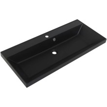 Раковина 90х45 см BelBagno Marino BB900/450-LV-ART-AST-NERO