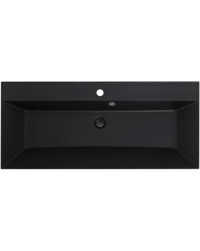 Раковина 100х45 см BelBagno Vittoria BB1000/450-LV-ART-AST-NERO