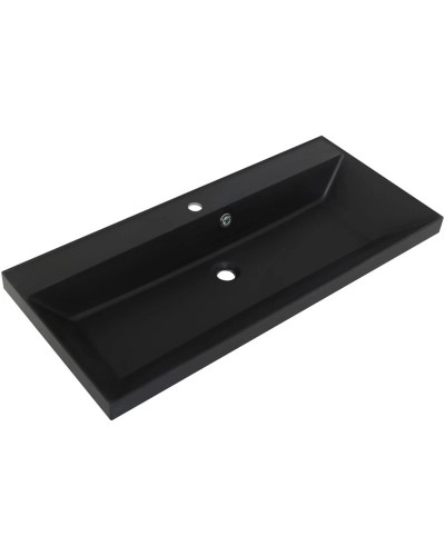 Раковина 100х45 см BelBagno Vittoria BB1000/450-LV-ART-AST-NERO