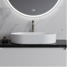 Раковина накладная керамическая 610х385х120мм BelBagno BB1479