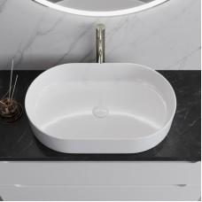 Раковина накладная керамическая 610х385х120мм BelBagno BB1479