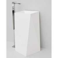 Раковина напольная 52x52 см Artceram Sharp OSL008 01 00 bi