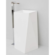 Раковина напольная 52x52 см Artceram Sharp OSL008 01 00 bi