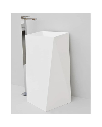 Раковина напольная 52x52 см Artceram Sharp OSL008 01 00 bi