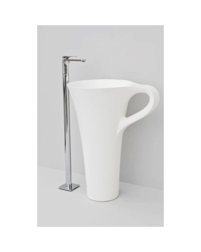 Раковина напольная 69x50 см Artceram Cup OSL004 01 00