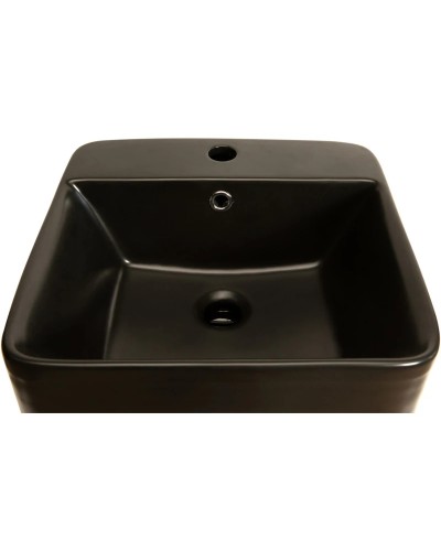 Раковина 42х41 см SantiLine SL-4005MB