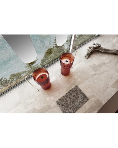 Раковина напольная 45х45 см Abber Kristall AT2701Opal