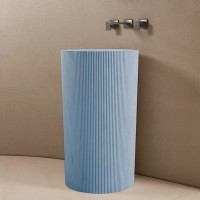 Раковина напольная 50х50 см Abber Stein AS2501Blau