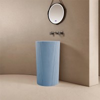 Раковина напольная 50х50 см Abber Stein AS2501Blau