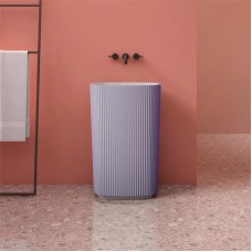 Раковина напольная 55х36 см Abber Stein AS2502Violett