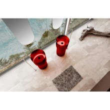 Раковина напольная 45х45 см Abber Kristall AT2701Rubin