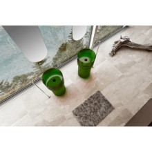 Раковина напольная 45х45 см Abber Kristall AT2701Emerald