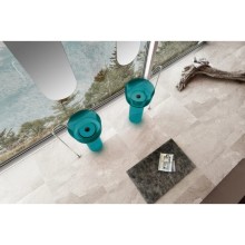 Раковина напольная 45х45 см Abber Kristall AT2702Aquamarin