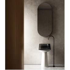 Раковина напольная 50х50 см Abber Kristall AT2706White-Onyx