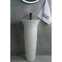 Раковина напольная 41х41 см GID Nb132