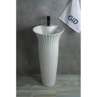 Раковина напольная 41х41 см GID Nb132