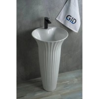 Раковина напольная 41х41 см GID Nb132