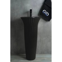 Раковина напольная 41х41 см GID Nb132bg