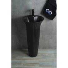 Раковина напольная 41х41 см GID Nb132bg