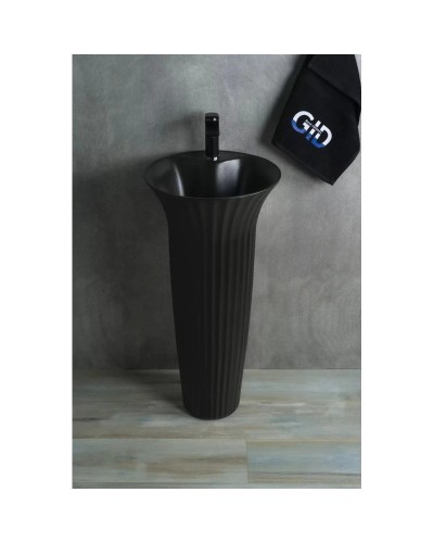 Раковина напольная 41х41 см GID Nb132bg