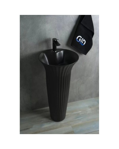 Раковина напольная 41х41 см GID Nb132bg