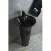 Раковина напольная 41х41 см GID Nb132bg