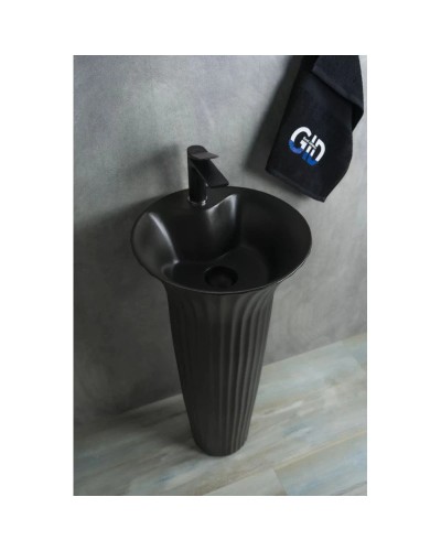 Раковина напольная 41х41 см GID Nb132bg