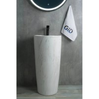 Раковина напольная 40х40 см GID Nb131wgs