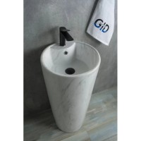 Раковина напольная 40х40 см GID Nb131wgs