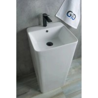 Раковина напольная 42х41 см GID Nb148