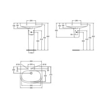 Раковина 68 см Ideal Standard Active T088401