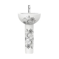 Раковина 48 см Sanita Luxe Art Flora ARTSLWB10