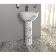 Раковина 48 см Sanita Luxe Art Flora ARTSLWB10