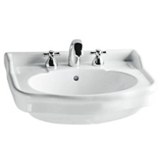 Раковина 57 см белый с одним отверстием под смеситель Vitra Efes 6155B003-0001