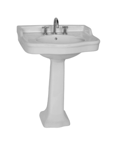 Раковина 72 см белый с одним отверстием под смеситель Vitra Efes 6055B003-0001