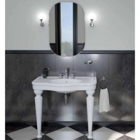 Раковина 100 см белый с одним отверстием под смеситель Vitra Efes 6209B003-0001