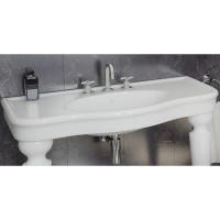 Раковина 100 см белый с одним отверстием под смеситель Vitra Efes 6209B003-0001