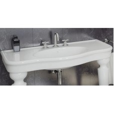 Раковина 100 см белый с одним отверстием под смеситель Vitra Efes 6209B003-0001