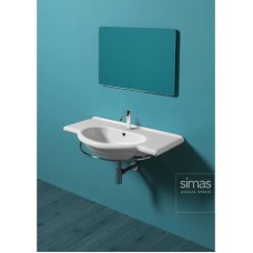 Раковина 90х51 см Simas Lavabi d'arredo Nizza TOP 62 bix1