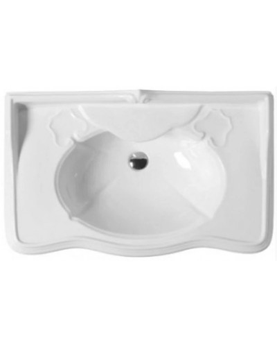 Раковина 70х55 см с одним отверстием под смеситель Azzurra Jubilaeum JUB200/M bix1