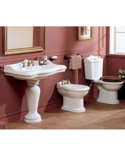 Раковина 91х56 см с одним отверстием под смеситель Azzurra Jubilaeum JUB200/90 bix1