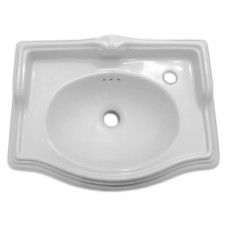 Раковина 50х35 см с отверстием под смеситель справа Azzurra Jubilaeum JUB200/50 bix1dx