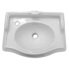 Раковина 50х35 см с отверстием под смеситель слева Azzurra Jubilaeum JUB200/50 bix1sx