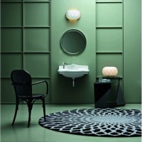 Раковина 50х35 см с отверстием под смеситель слева Azzurra Jubilaeum JUB200/50 bix1sx