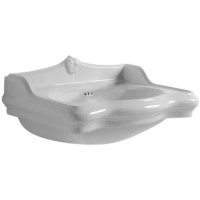 Раковина 50х35 см с отверстием под смеситель слева Azzurra Jubilaeum JUB200/50 bix1sx