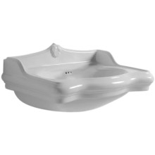 Раковина 50х35 см с отверстием под смеситель слева Azzurra Jubilaeum JUB200/50 bix1sx