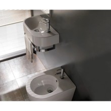 Раковина 55х27 см Globo Forty3 SCT55.bix1dx