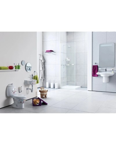 Раковина 38х30 см Creavit Cocuk Decor CK035-00CB00E-FF00