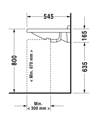 Раковина 60х54,5 см Duravit Starck 3 0309600000